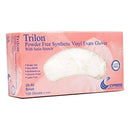Exam Glove Trilon® Small NonSterile Vinyl Standard Cuff Length Smooth Clear Not Rated WITH PROP. 65 WARNING