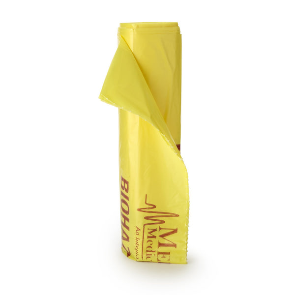 Infectious Linen Bag McKesson 40 to 45 gal. Yellow Polyethylene 40 X 46 Inch