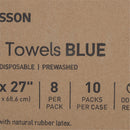 O.R. Towel McKesson 17 W X 27 L Inch Blue Sterile