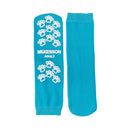 Slipper Socks McKesson Terries™ Unisex Adult Large Single Tread Single Patient Use Teal