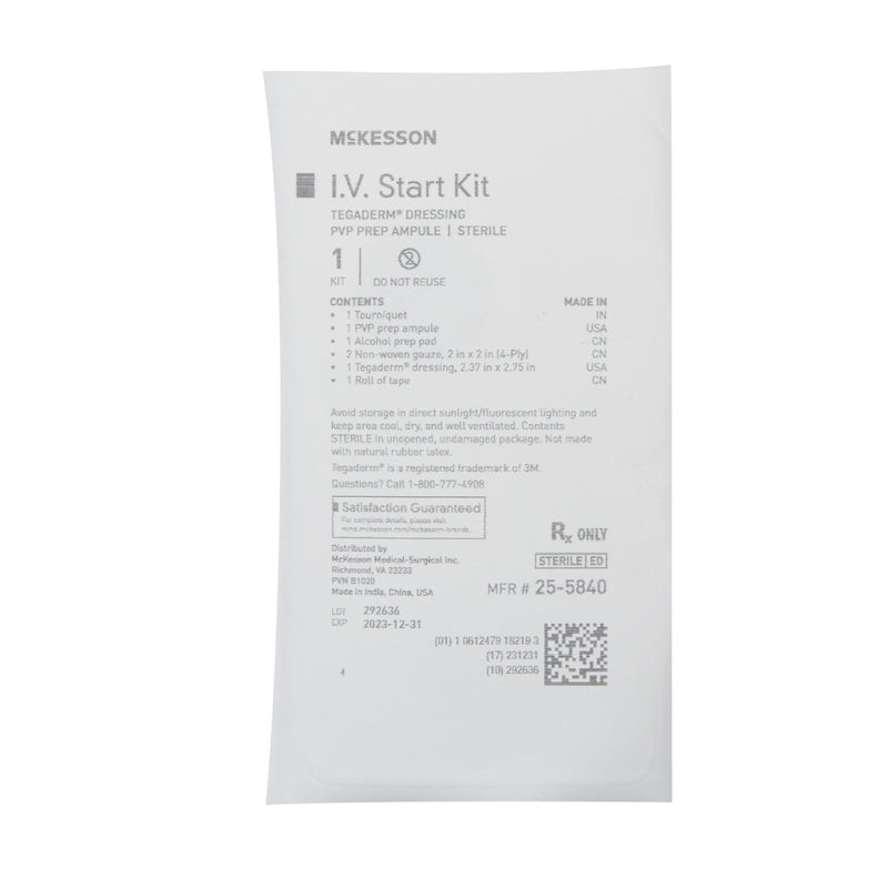 IV Start Kit McKesson Sterile