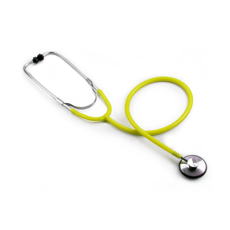General Exam Stethoscope McKesson Yellow 1-Tube 21 Inch Tube Single Sided Chestpiece