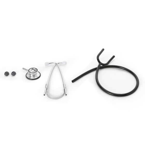 General Exam Stethoscope McKesson Black 1-Tube 22 Inch Tube Double Sided Chestpiece