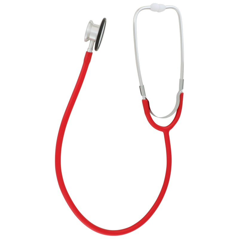 General Exam Stethoscope McKesson Red 1-Tube 22 Inch Tube Double Sided Chestpiece