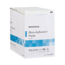 Non-Adherent Dressing McKesson 2 X 3 Inch Sterile 100 per Pack