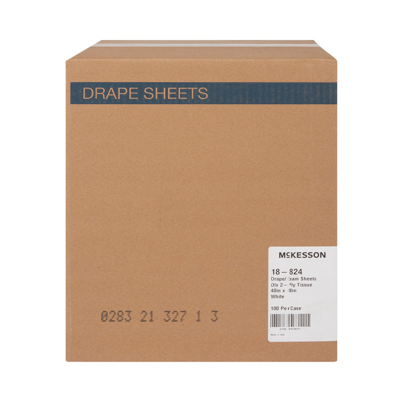 General Purpose Drape McKesson Physical Exam Drape 40 W X 48 L Inch NonSterile