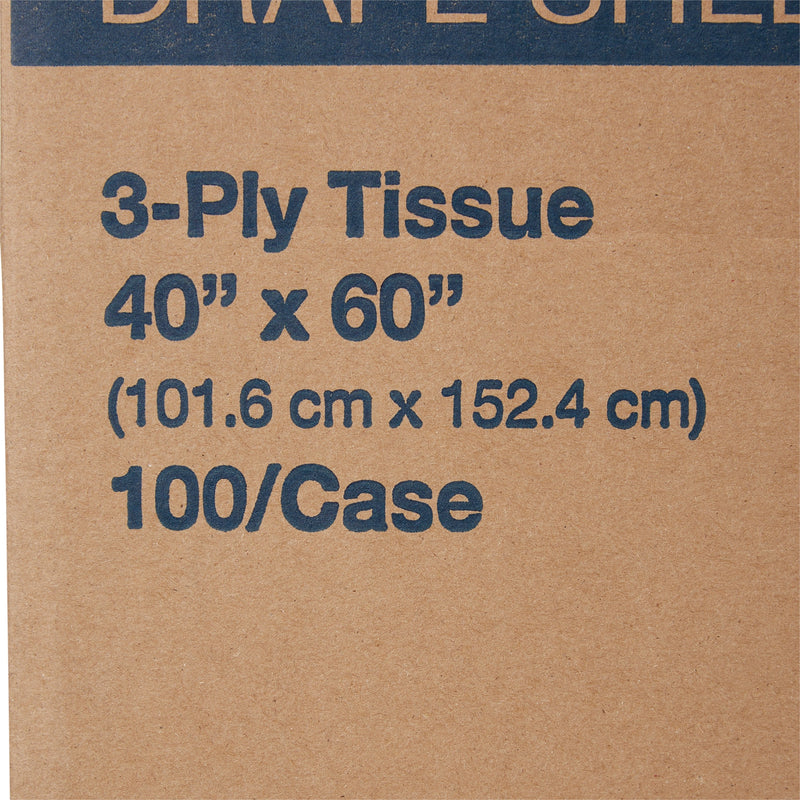 General Purpose Drape McKesson Physical Exam Drape 40 W X 60 L Inch NonSterile