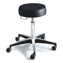 Exam Stool McKesson Backless Pneumatic Height Adjustment 5 Casters Black