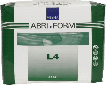 Abri-Form Comfort Extra Plus Brief, Large, Bag