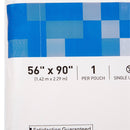 Emergency Blanket McKesson 56 X 90 Inch Tissue / Poly Laminate 10 oz.