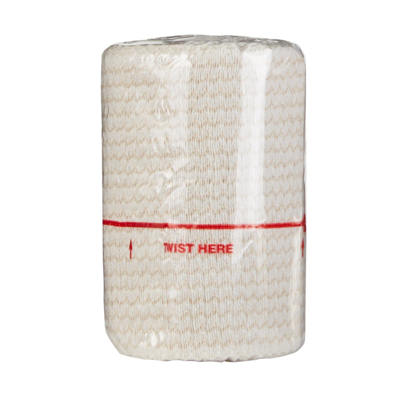 Elastic Bandage McKesson 3 Inch X 5 Yard Single Hook and Loop Closure Tan NonSterile Standard Compression