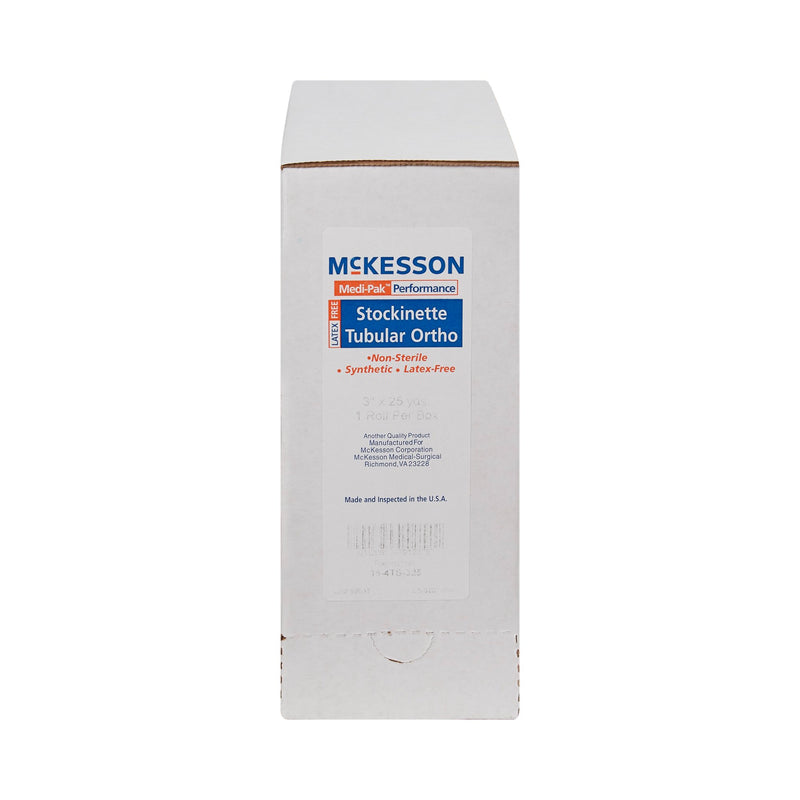 Stockinette Tubular McKesson 3 Inch X 25 Yard Polyester NonSterile