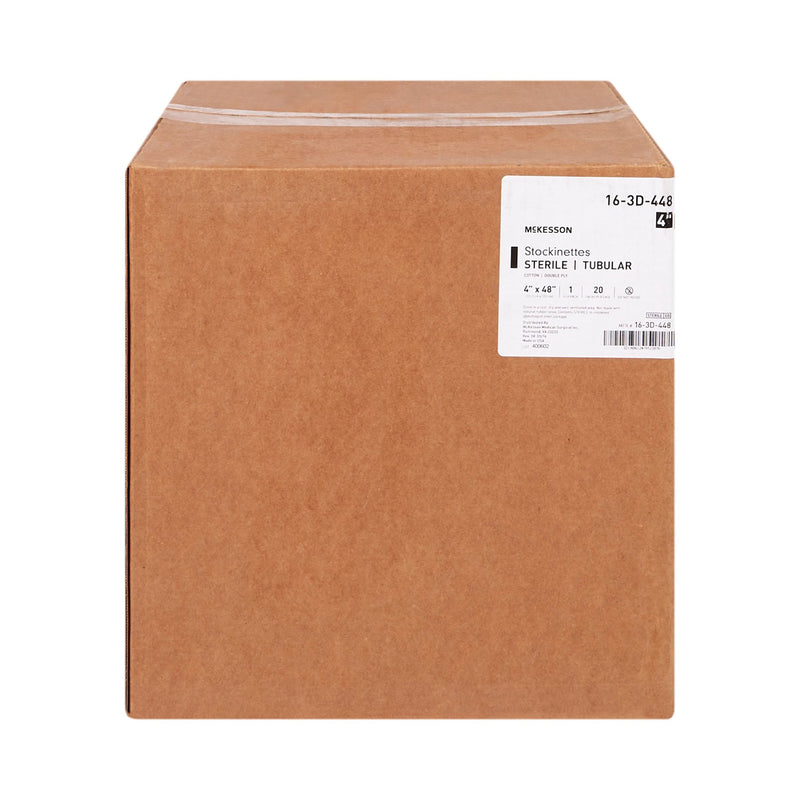 Surgical Stockinette Tubular McKesson 4 X 48 Inch Sterile