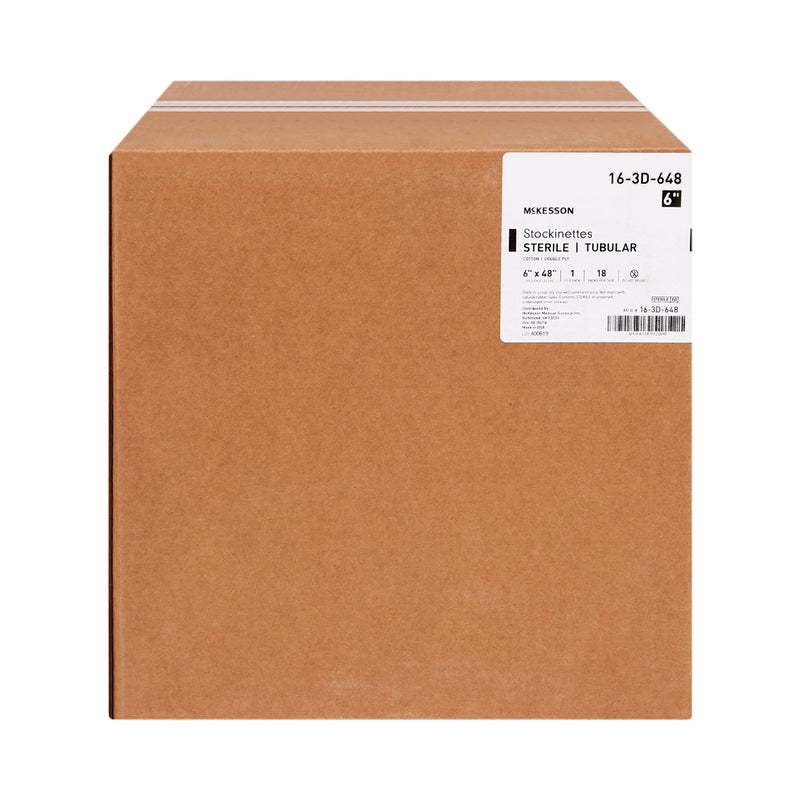 Surgical Stockinette Tubular McKesson 6 X 48 Inch Sterile