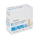 Adhesive Strip McKesson 3/4 X 3 Inch Plastic Rectangle Tan Sterile