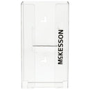 Glove Box Holder McKesson Horizontal or Vertical Mounted 1-Box Capacity Clear 4 X 5-1/2 X 10 Inch Plastic