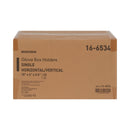 Glove Box Holder McKesson Horizontal or Vertical Mounted 1-Box Capacity Clear 4 X 5-1/2 X 10 Inch Plastic