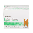 Adhesive Strip McKesson 1-1/2 X 3 Inch Fabric Knuckle Tan Sterile