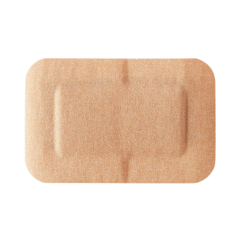 Adhesive Strip McKesson 2 X 3 Inch Fabric Rectangle Tan Sterile