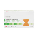 Adhesive Strip McKesson 1.7 X 2 Inch Fabric Fingertip Tan Sterile