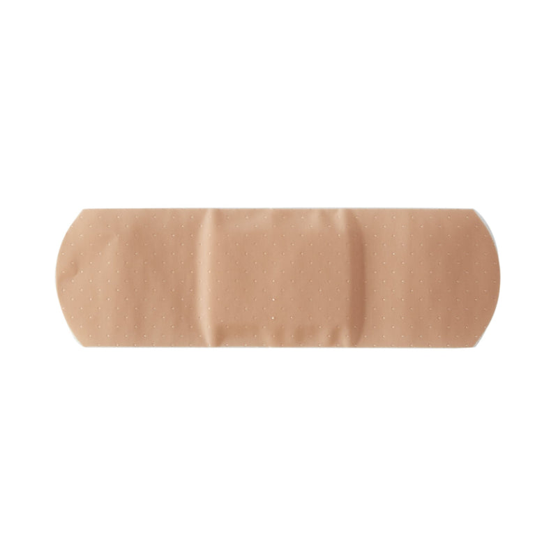 Adhesive Strip McKesson 1 X 3 Inch Plastic Rectangle Tan Sterile