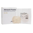 Dukal Tracheostomy Dressing Advazorb Fixation Foam / Silicone 4-1/2 X 4 Inch Round Sterile, 10/BX