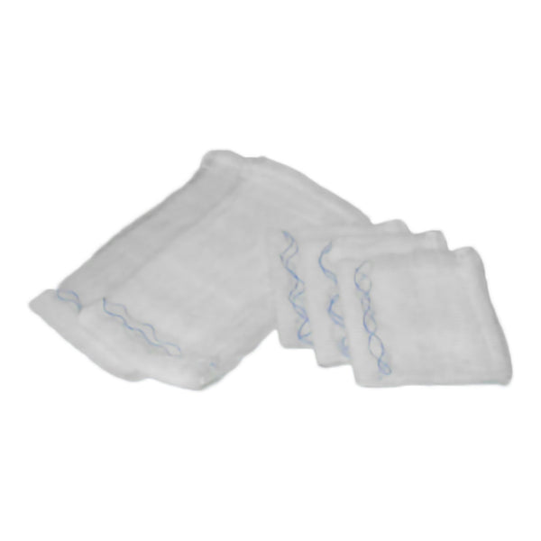 Gauze Sponge McKesson 4 X 8 Inch 12-Ply Sterile X-Ray Detectable 10 per Tray