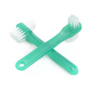 Denture Brush McKesson 2-Sided Bristle Green