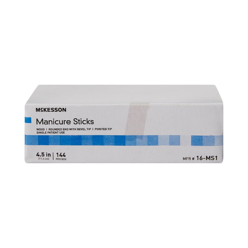 Manicure Stick McKesson 4.5 Inch 100% White Birch