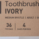 Toothbrush McKesson Ivory Adult Medium