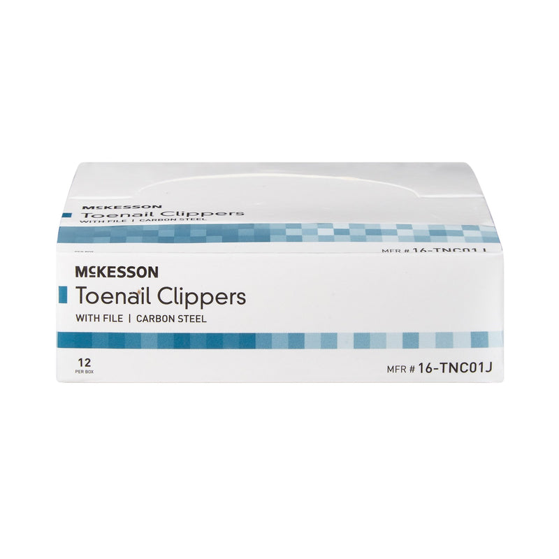 Toenail Clippers McKesson Thumb Squeeze Lever