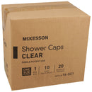 Shower Cap McKesson One Size Fits Most Clear