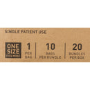 Shower Cap McKesson One Size Fits Most Clear