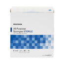 Nonwoven Sponge McKesson 4 X 4 Inch 4-Ply Sterile 2 per Pack