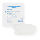 Nonwoven Sponge McKesson 4 X 4 Inch 4-Ply Sterile 10 per Tray
