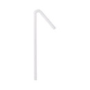 Flexible Drinking Straw McKesson 7-3/4 Inch Length White Individually Wrapped