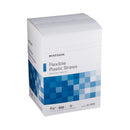 Flexible Drinking Straw McKesson 7-3/4 Inch Length White Individually Wrapped