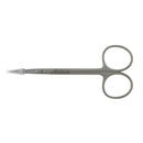 Iris Scissors McKesson Argent™ 4-1/2 Inch Length OR / Surgical Grade Stainless Steel Finger Ring Handle Straight Sharp Tip / Sharp Tip