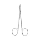 Iris Scissors McKesson Argent™ 4 Inch Length Surgical Grade Stainless Steel Finger Ring Handle Curved Sharp Tip / Sharp Tip