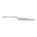 Ear Forceps McKesson Argent™ Lucae 5-1/2 Inch Length OR / Surgical Grade Stainless Steel NonSterile NonLocking Thumb Handle Straight Delicate, Serrated Tips