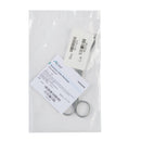 Bandage Scissors McKesson Argent™ Lister 5-1/2 Inch Length Surgical Grade Stainless Steel NonSterile Finger Ring Handle Angled Blunt Tip / Blunt Tip