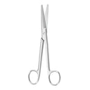 Dissecting Scissors McKesson Argent™ Mayo 5-1/2 Inch Length OR / Surgical Grade German Stainless Steel NonSterile Finger Ring Handle Straight, Beveled Blunt Tip / Blunt Tip