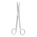 Dissecting Scissors McKesson Argent™ Mayo 6-3/4 Inch Length OR / Surgical Grade German Stainless Steel NonSterile Finger Ring Handle Straight, Beveled Blunt Tip / Blunt Tip