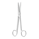 Dissecting Scissors McKesson Argent™ Mayo 5-1/2 Inch Length OR / Surgical Grade German Stainless Steel NonSterile Finger Ring Handle Curved, Beveled Blunt Tip / Blunt Tip