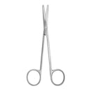 Dissecting Scissors McKesson Argent™ Metzenbaum 5-1/2 Inch Length Surgical Grade Stainless Steel NonSterile Finger Ring Handle Curved Blunt Tip / Blunt Tip