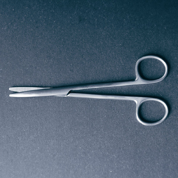 Dissecting Scissors McKesson Argent™ Metzenbaum 7 Inch Length Surgical Grade Stainless Steel NonSterile Finger Ring Handle Straight