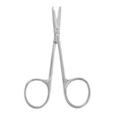 Stitch Scissors McKesson Argent™ Littauer Jr 4-1/2 Inch Length OR / Surgical Grade Stainless Steel NonSterile Finger Ring Handle Straight Blunt Tip / Blunt Tip
