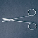 Stitch Scissors McKesson Argent™ Littauer 5-1/2 Inch Length Surgical Grade Stainless Steel NonSterile Finger Ring Handle Straight Blunt Tip / Blunt Tip