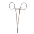 Mosquito Forceps McKesson Argent™ Halsted 5 Inch Length OR / Surgical Grade German Stainless Steel NonSterile Locking Finger Ring Handle Curved Serrated Tips