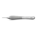 Dressing Forceps McKesson Argent™ Adson 4-3/4 Inch Length OR / Surgical Grade German Stainless Steel NonSterile NonLocking Thumb Handle Straight Serrated Tips